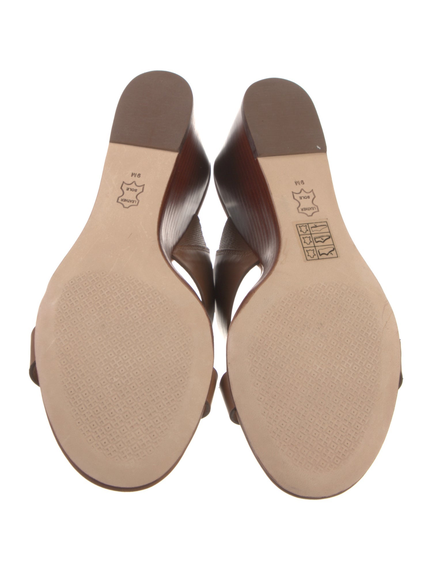 Tory Burch Leather Slides